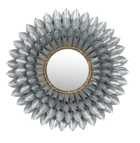 Farm House Metal Wall Mirror