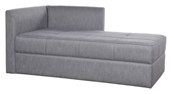 Dann Foley Lifestyle Gray Chaise Lounge